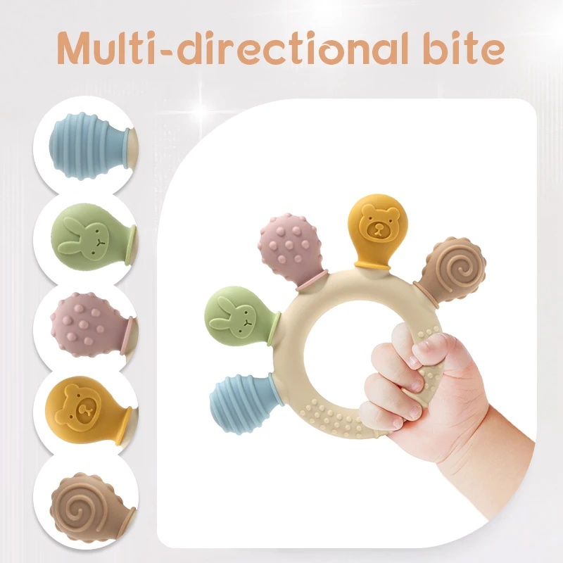 New Hand Multicolor Silicone B - Baby Products Best review and price