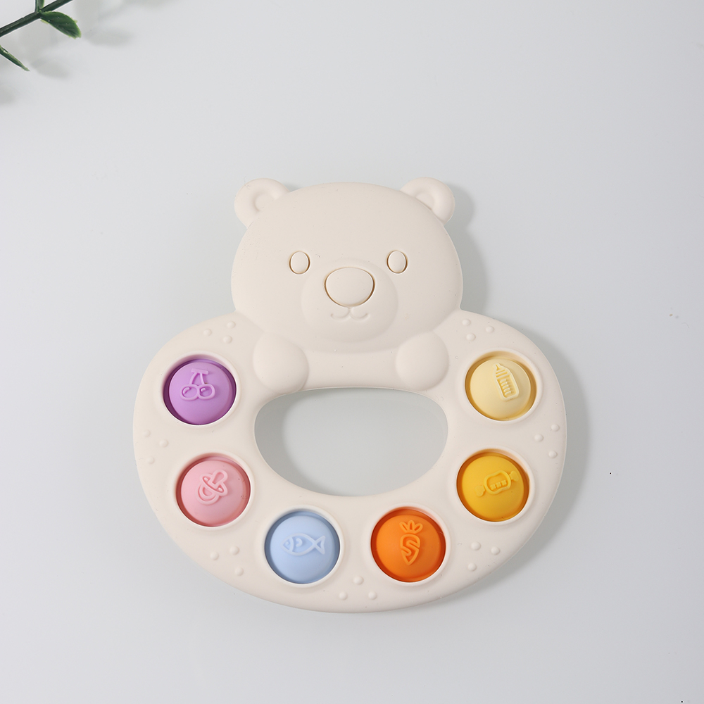 NEW Baby Bear Silicone Push Po - Baby Products Best review and price