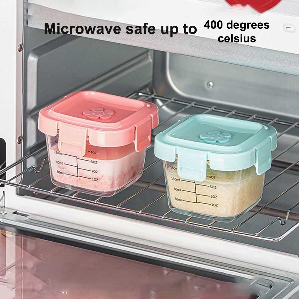 Glass Food Storage Box New 170 - Baby Food Storage Jar review and price
