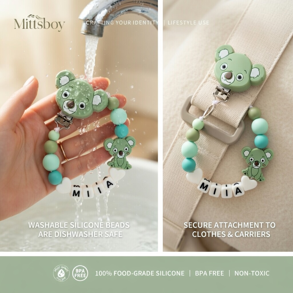 Silicone Baby Pacifier Clip Te - Baby Products Nipples review and price