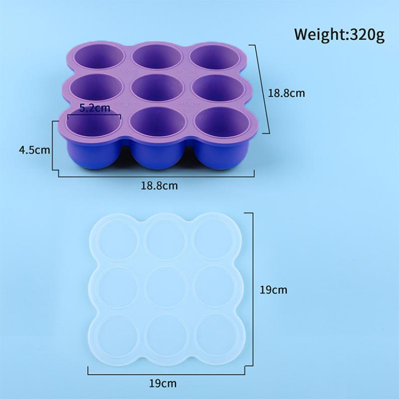 Baby Food Silicone Container 9 - Baby Food Storage Jar review and price