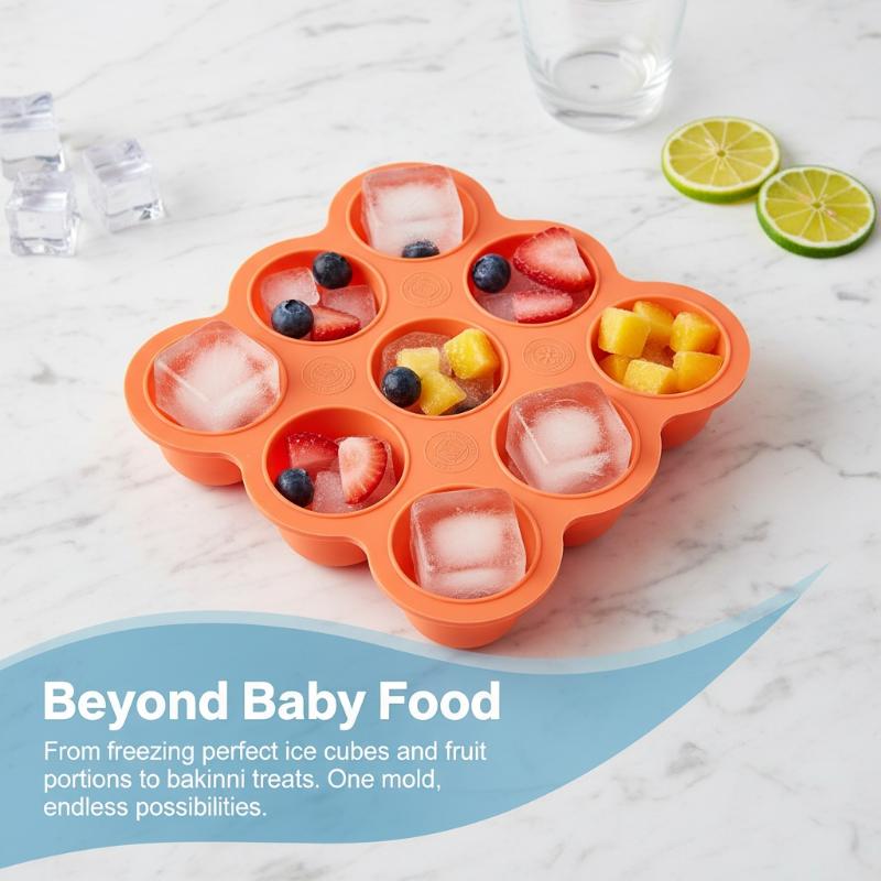 Baby Food Silicone Container 9 - Baby Food Storage Jar review and price