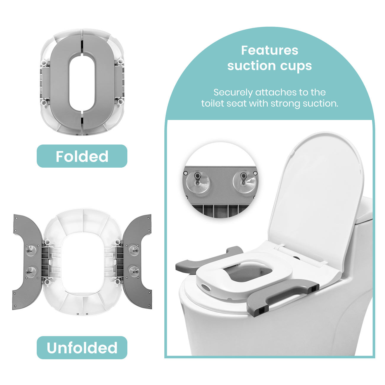 2-in-1 Go Portable Potty, Trav - Toddler Potty Training Seat review and price